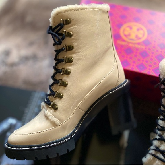 Tory Burch Miller Lug Sole Platform Boot - Picture 3 of 13